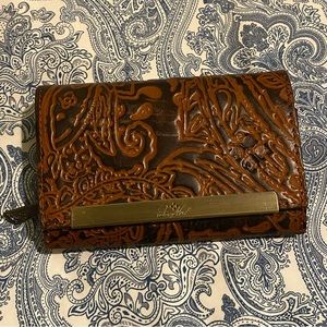 Patricia Nash Tooled Lace Leather Cametti Wallet